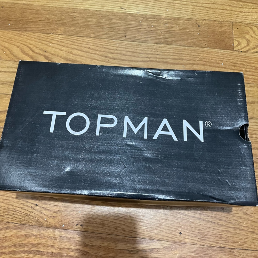 Topman ‘Dame Wingtip’ Loafers shoe in Burgundy Sz 12 / 45 - Picture 3 of 15